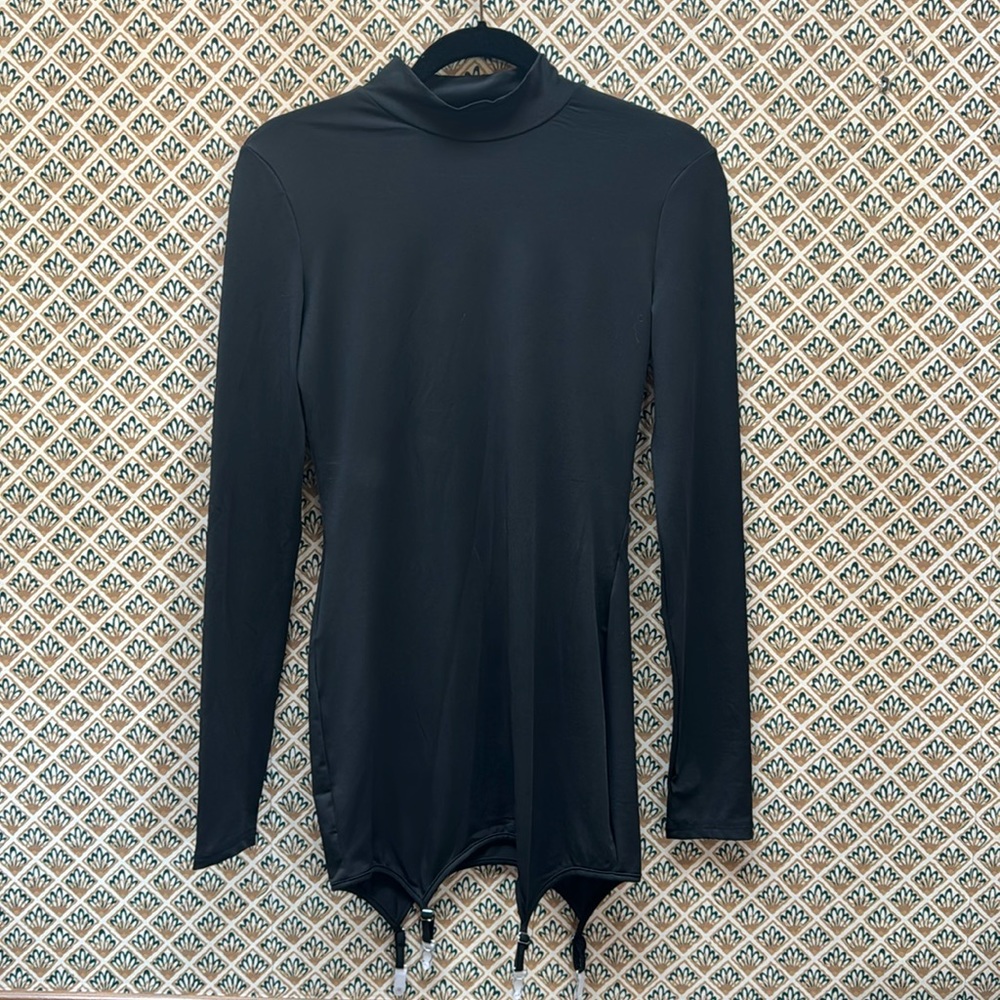 BRAND NEW LBD Little Black Turtleneck Dress